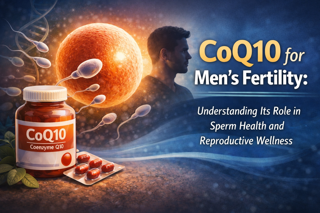 CoQ10 for Men’s Fertility: Understanding Its Role in Sperm Health and Reproductive Wellnes