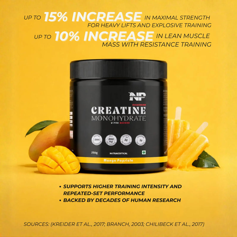 Micronised Creatine Monohydrate - Ultra-Absorb Formula, 250 gram
